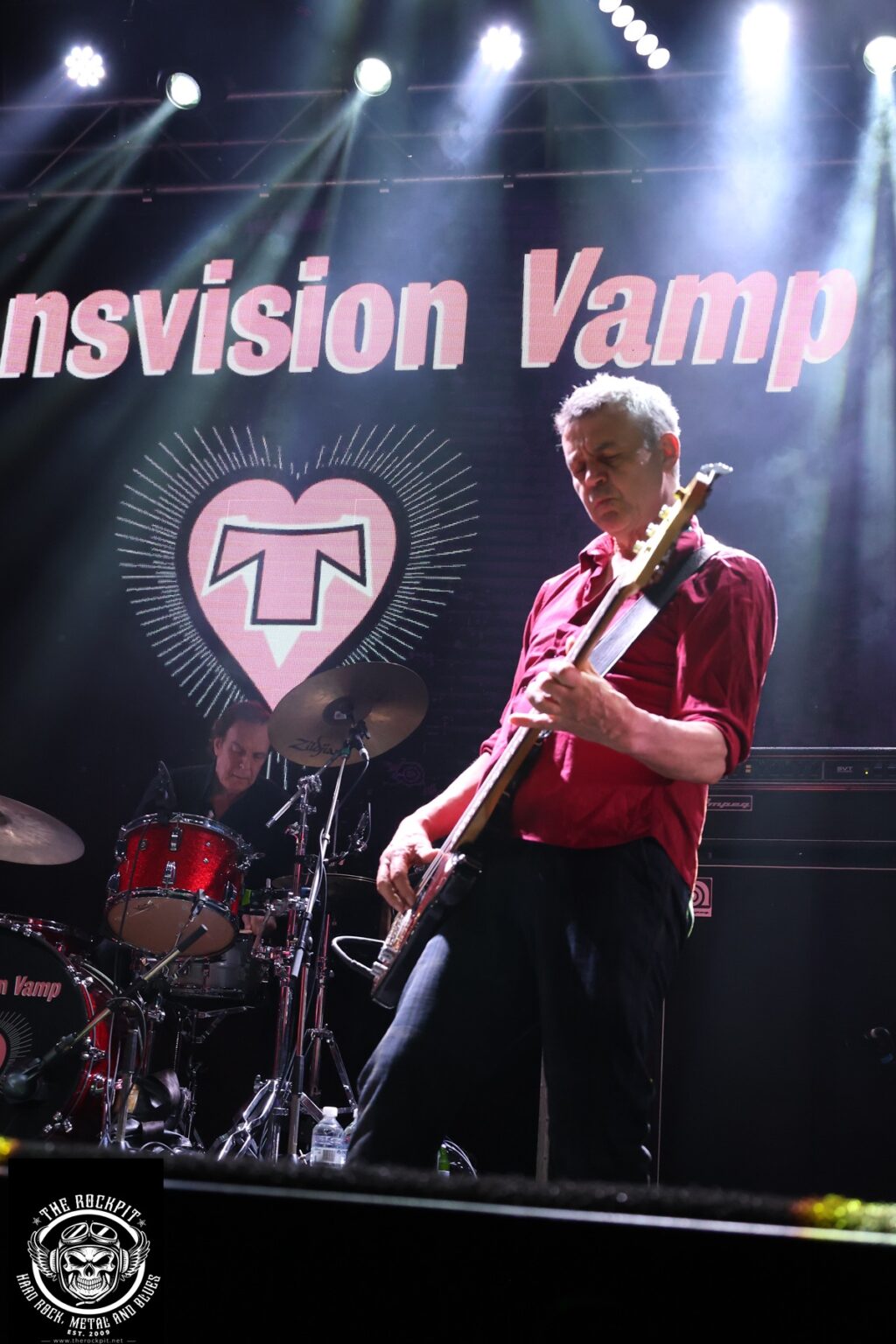 Transvision Vamp live tour poster 2026